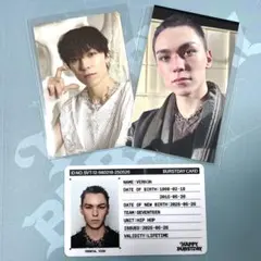 SEVENTEEN HAPPY BURSTDAY バーノン トレカセット