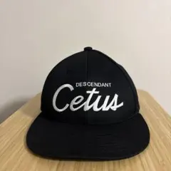 【美品】DESCENDANT Cetus キャップ 黒のサムネイル
