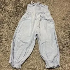 SHEIN ライトブルー オーバーオール 12-18M