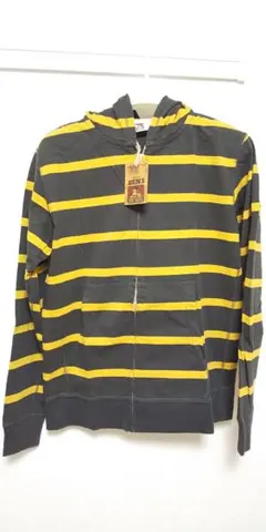 ☆新品☆ BEN DAVIS パーカー 黒/黄 sizeM