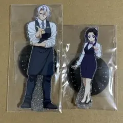 鬼滅の刃 モクテルバー 両面アクリルスタンド 宇髄天元　胡蝶しのぶ