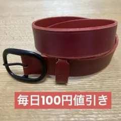 ヴィヴィアンウエストウッド Vivienne Westwood 革ベルト 赤