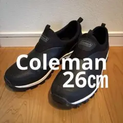 【Coleman】モックスニーカー ブラック コールマン スニーカー 26㎝のサムネイル