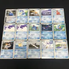 ポケカ　水タイプ　まとめ売り　ノーマル　2003 2007