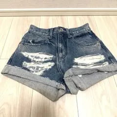 【訳あり】GYDA デニムショーパンXS