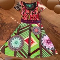 ★デシグアルDesigual★ワンピース　サイズM