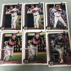 mlb toppsワシントン・ナショナルズ 選手カードセット