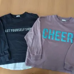 ブランシェス　BRANSHES　長袖Tシャツ 2枚セット 140cm