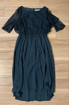 AIMER ANCHE パーティードレス　ダークグリーン