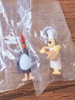 【ガチャガチャ】ウォレスとグルミット　めじるしアクセサリー
