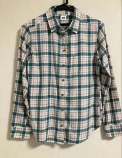 UNIQLO ユニクロ チェック柄 長袖シャツ ネルシャツ