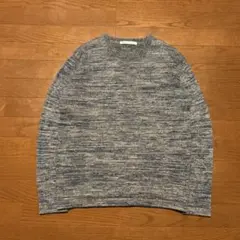 Ron Herman サーマルニット Mサイズ デニムブルー 霜降り