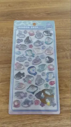 【正規品】ボンボンドロップシール　水族館限定　サメ