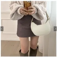 インパン付き千鳥格子チェック台形スカート