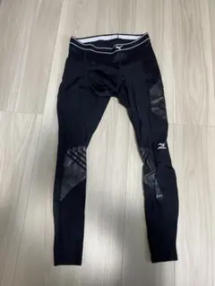 【最終値下げ】Mizuno フィットネス用タイツ M ブラック
