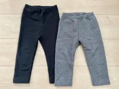 ユニクロフリースレギンス80cm