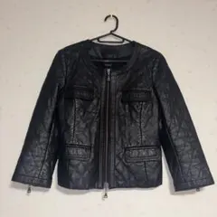 ICB レザージャケット　レディースライダース　バイク　本革　ラム　革ジャン