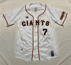 【新品未開封】#7 長野久義 ビジター用レプユニ チャンピオンエンブレム付 L 新品未開封】#7長野久義 ビジター用レプリカユニ チャンピオン