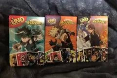 【僕のヒーローアカデミア】uno 3個【マック】