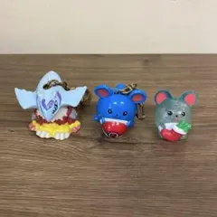 E-壁 【当時物・希少】ポケットモンスター フィギュア キーホルダー 3点セット