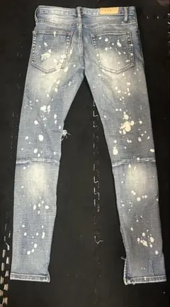 mnml スキニーデニム ライトブルー