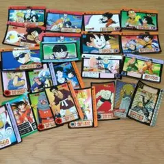 ドラゴンボールZカード23枚＆ベジータマグネット