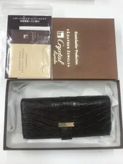 Leather Jewels レザージュエルズ クロコダイル革 長財布のサムネイル