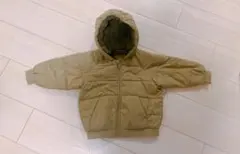 美品！ ZARA ベビー キッズ ダウン イエローカーキ 86cm
