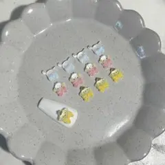 無言購入OK⭕️ サンリオ ネイルパーツセット 12個