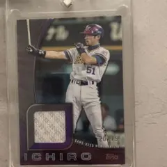 美品】2026 topps npb イチロー レリックカード - メルカリ
