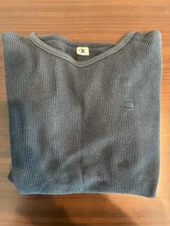 Champion 長袖 Tシャツ ネイビー