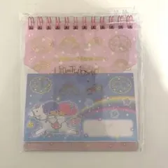 SanrioLittle Twin Stars お手紙　メモ&封筒　セット