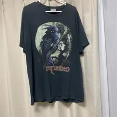 Hanes ヘビーウェイト Tシャツ 死神 グラフィック