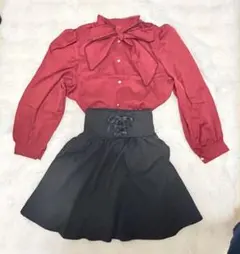 ブラウス スカート セット