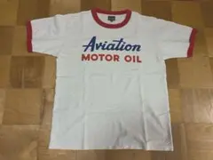 ① リアルマッコイズ リンガーTシャツ 38 ホワイト　Tシャツのサムネイル