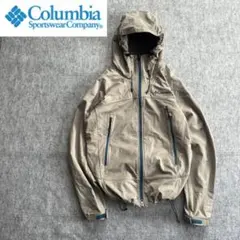 Columbia ソフトシェルジャケット y2kドローコード テック系