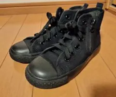 CONVERSE スニーカー 子供用 18cm ブラック ハイカット