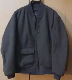 エンジニアードガーメンツ×ユニクロ　スタジャン　ma1 ボンバージャケット