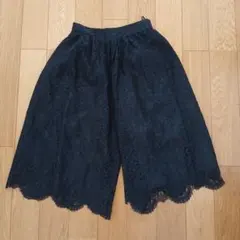 apart by lowrys　レース　ガウチョパンツ