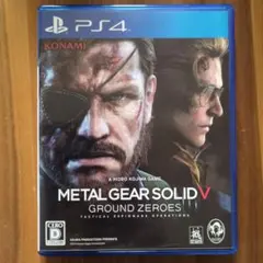 METAL GEAR SOLID V GROUND ZEROES PS4