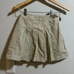 BURBERRY ベージュ プリーツスカート 140A
