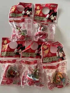 ディズニークリスマスオーナメント5個セット