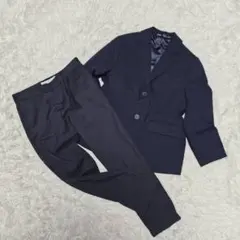 ZARA キッズ スーツ セットアップ フォーマル ネイビー 116