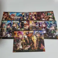 悪魔執事と黒い猫　あくねこ　3周年記念限定　ノベルティ　ブロマイド　コンプリート