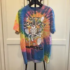 Rick ANd MoRty GET SCHWIFTY Lサイズ Tシャツ 古着