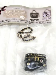 JILL by JILL STUART ミニブローチバニティキーホルダー2 黒