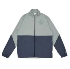 新品　New Balance ジップアップジャケット グレー/ネイビー