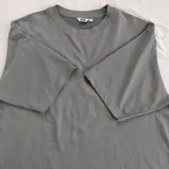 UNIQLO U エアリズム Tシャツ XXL グリーン