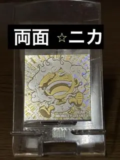 ワンピース大海賊シールウエハース　第6弾　USGR 金ニカ　両面ニカ