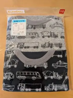 ELFINDOLL トラック柄 Tシャツ 2枚セット 110　未開封